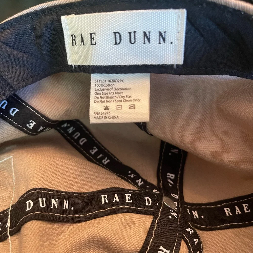 NWOT Rae Dunn Mama and Mini Hat Set Mama Bear Khaki Tan Adult & Youth Ball Caps - Picture 5 of 9